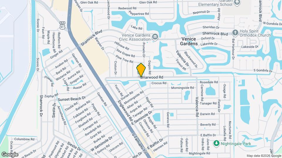 376 Briarwood Rd Map and Location Details