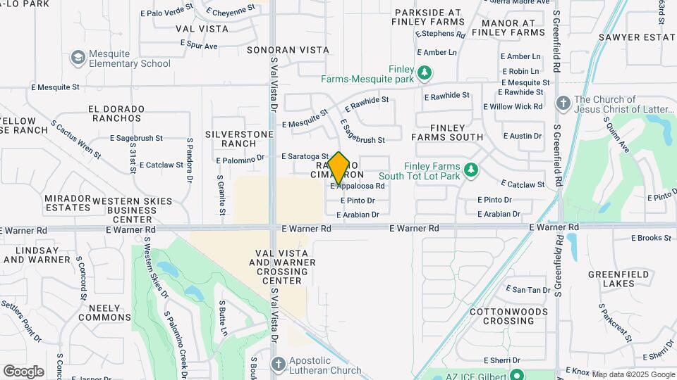 1785 E Appaloosa Rd Map and Location Details