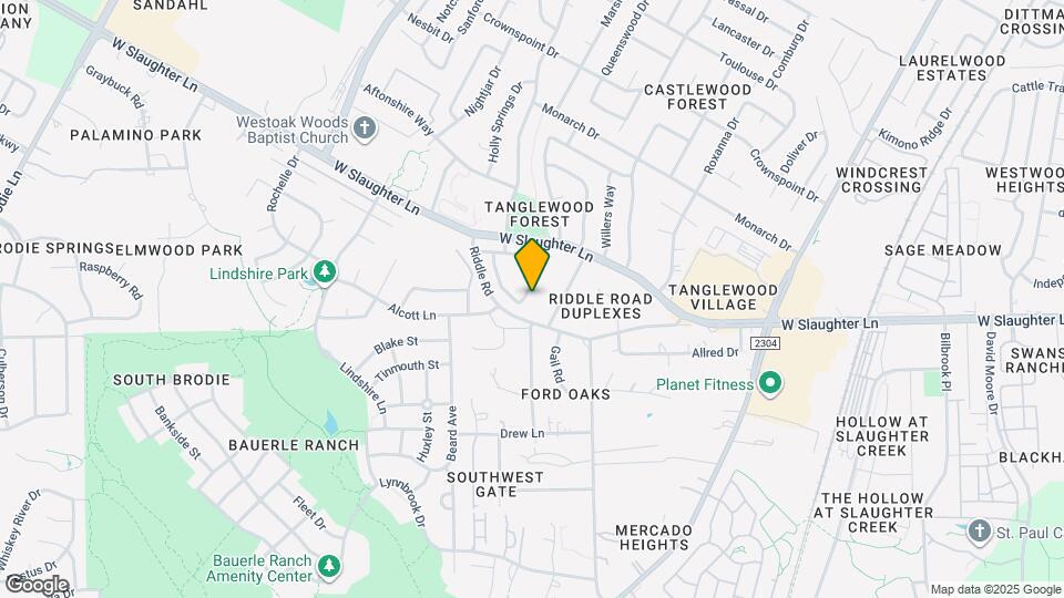 2504 Howellwood Way Map and Location Details