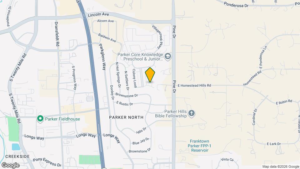 6831 Bethany Dr Map and Location Details