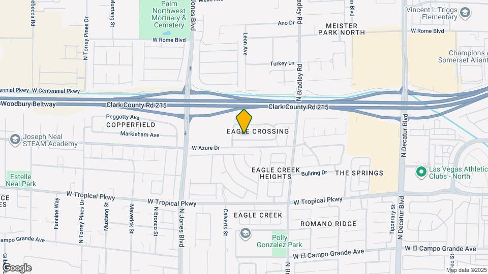 5704 W Raven Creek Ave Map and Location Details