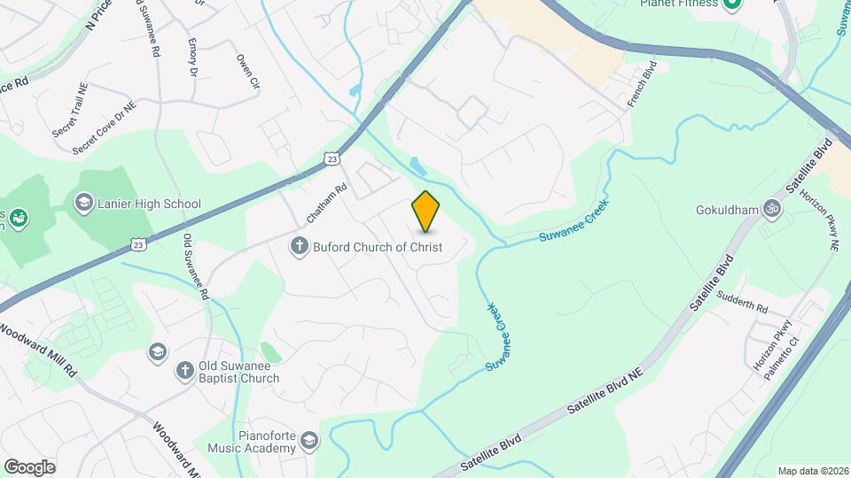 1264 Brynhill Ct Map and Location Details