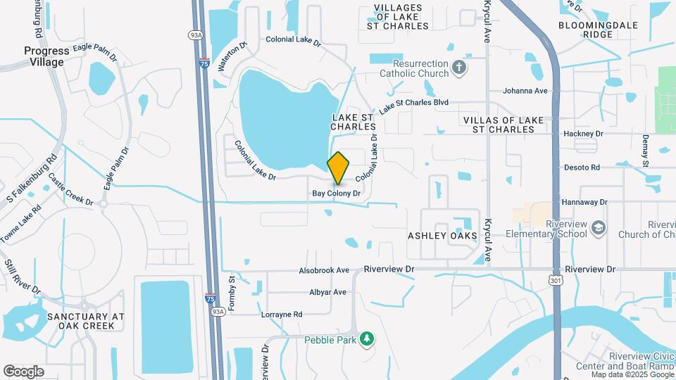 9718 Bay Colony Dr Map and Location Details