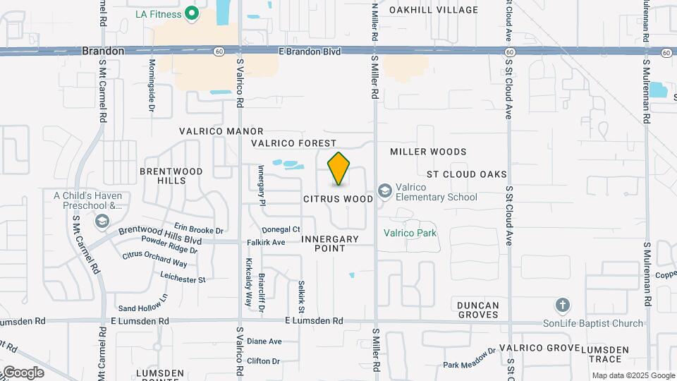 507 Planters Wood Ct Map and Location Details