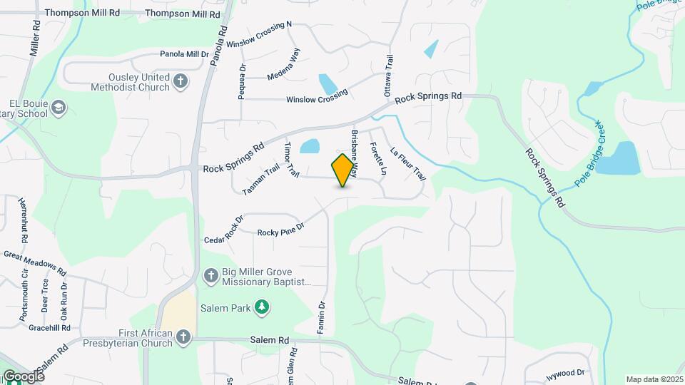 5454 Rocky Pine Dr Map and Location Details