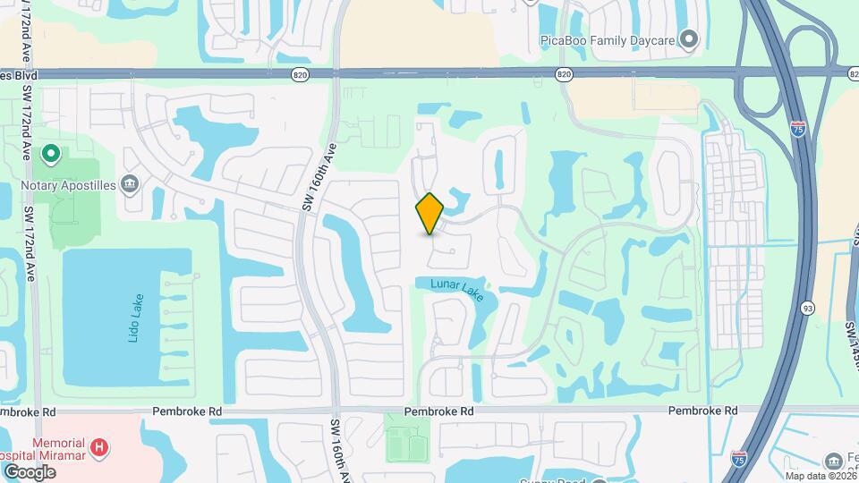 1078 SW 158th Way Map and Location Details