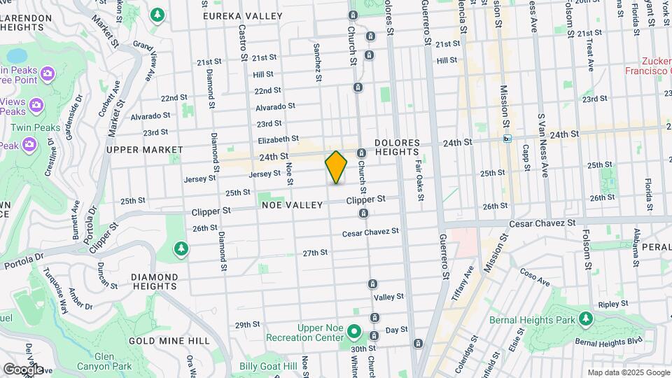 3981 25th St Map and Location Details