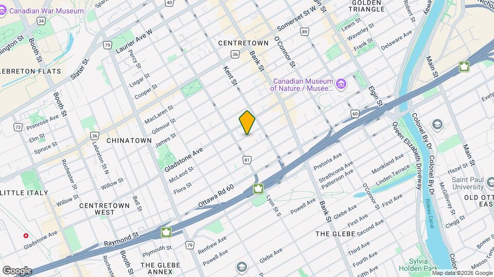 450-460 Mcleod St Map and Location Details