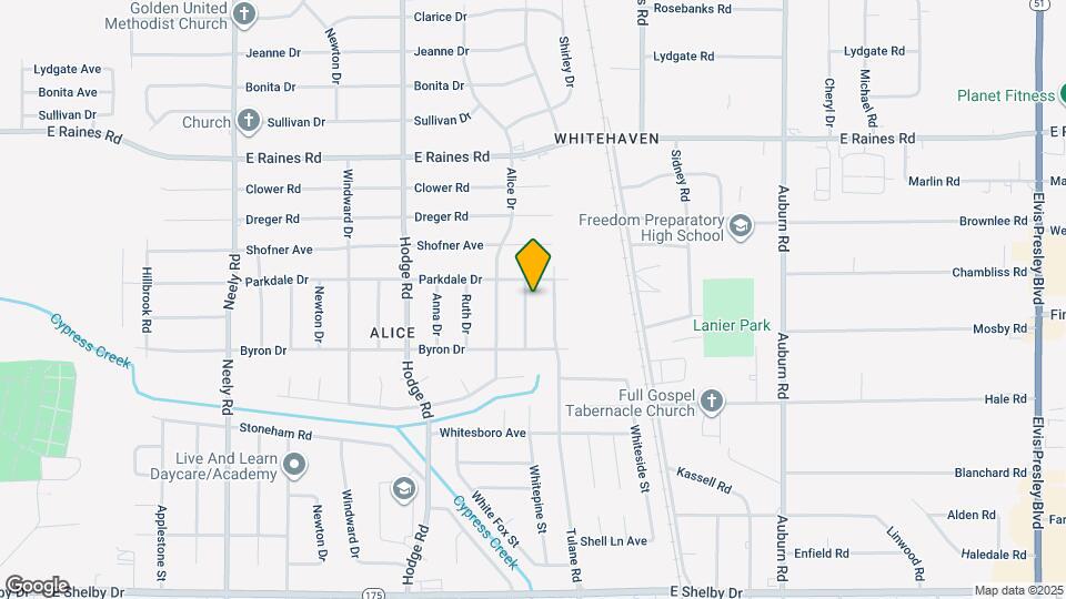 4344 Walnut Hill Dr Map and Location Details
