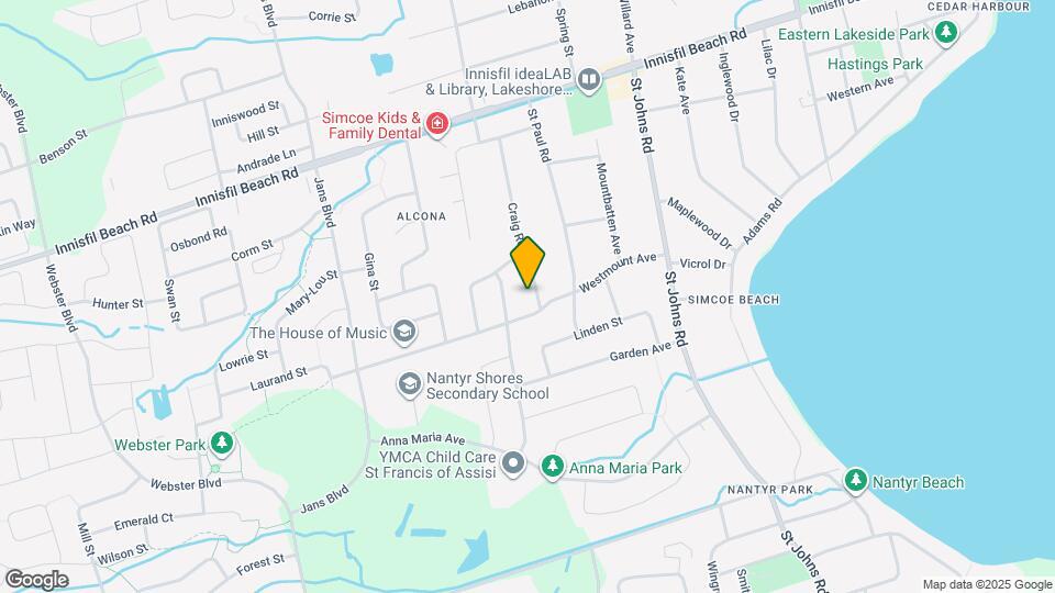 1974 Craig Rd Map and Location Details