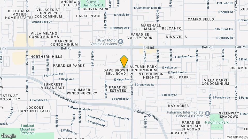 2326 E Aire Libre Ave Map and Location Details