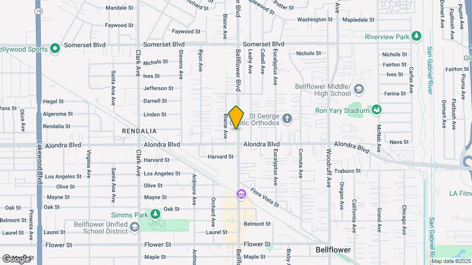15731 Bellflower Blvd, Unit Nicolas ramos Map and Location Details