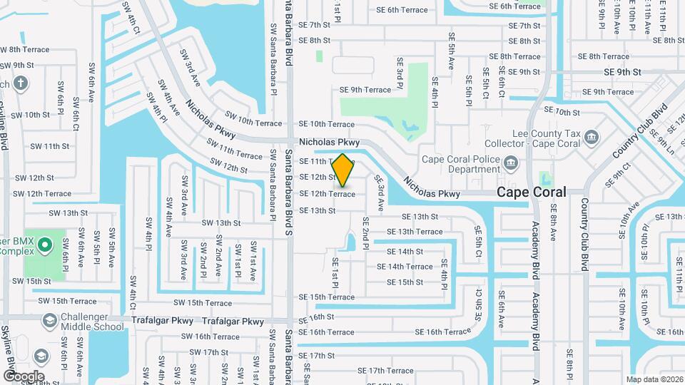 147 SE 12th Terrace Map and Location Details