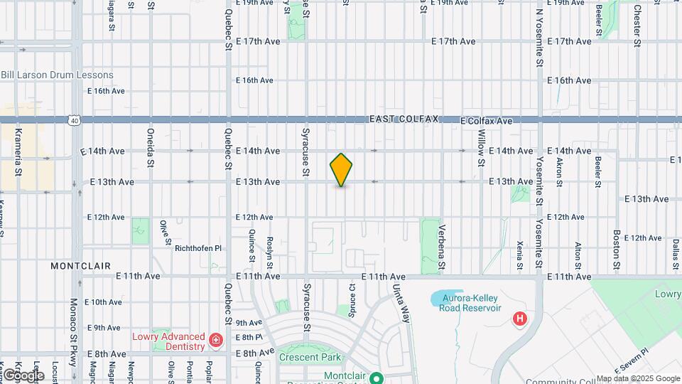 1267 Trenton St Map and Location Details