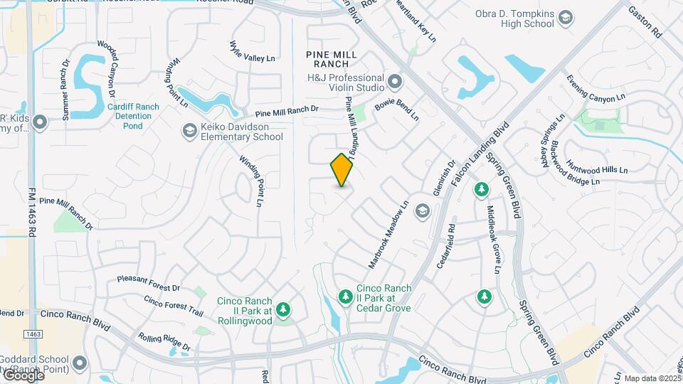 26510 Pernod Oaks Dr Map and Location Details