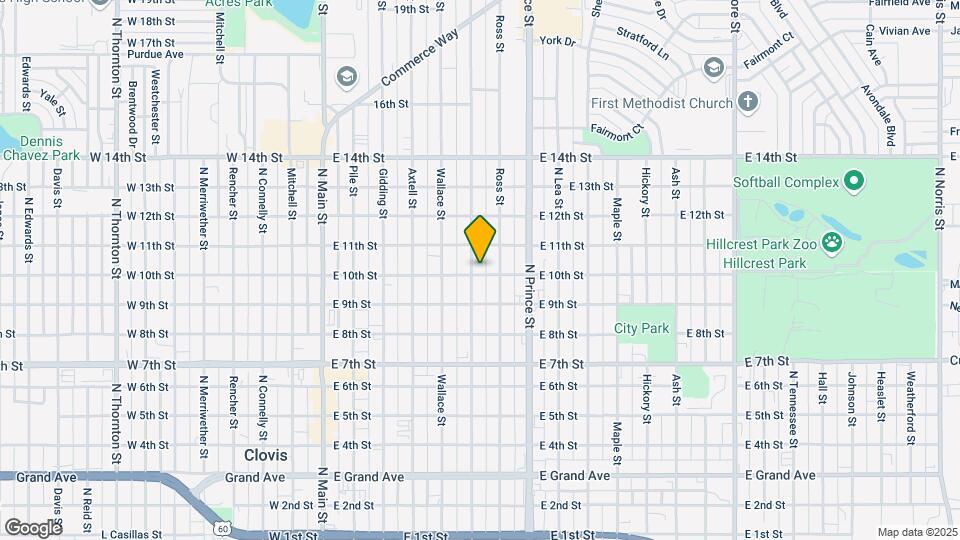1001 Sheldon St Map and Location Details