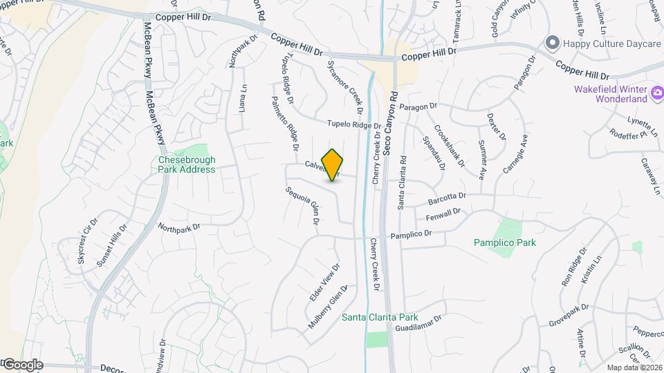 23037 Magnolia Glen Dr Mapa y Detalles de la Ubicación