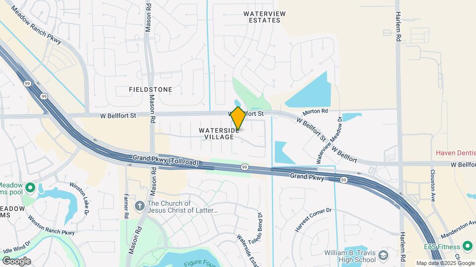 1526 Waterside Village Drive Map and Location Details