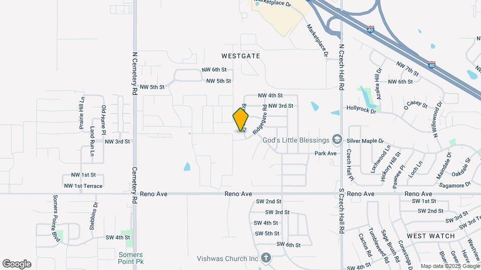 205 Bradgate Dr Map and Location Details
