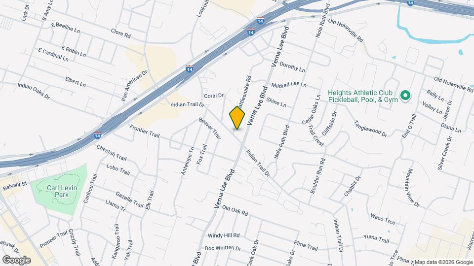 921 Indian Trail Dr Map and Location Details