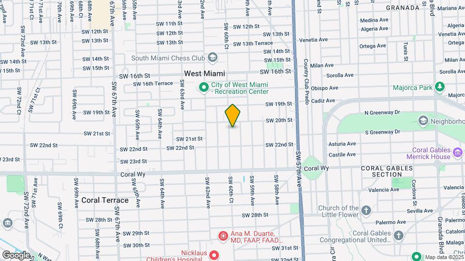 2035 SW 60th Ct Map and Location Details
