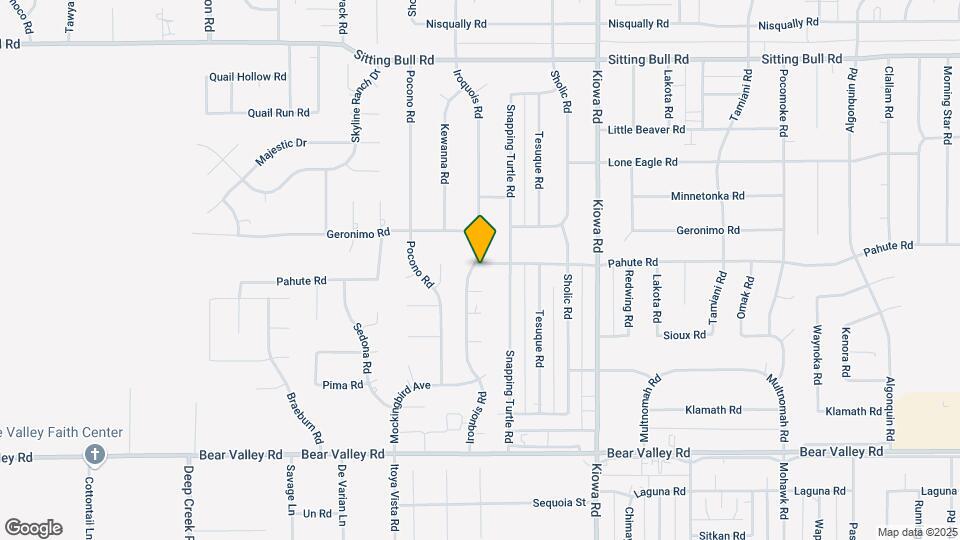 20675 Pahute Rd Map and Location Details