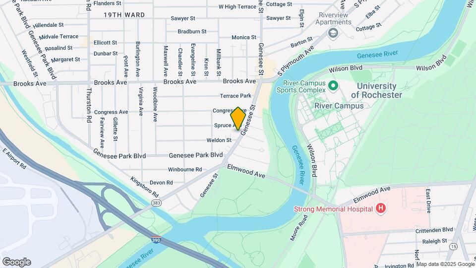 1157 Genesee St Map and Location Details