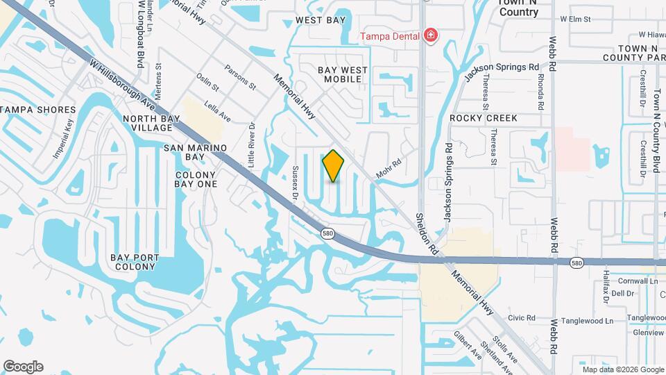 5817 Portsmouth Dr Map and Location Details