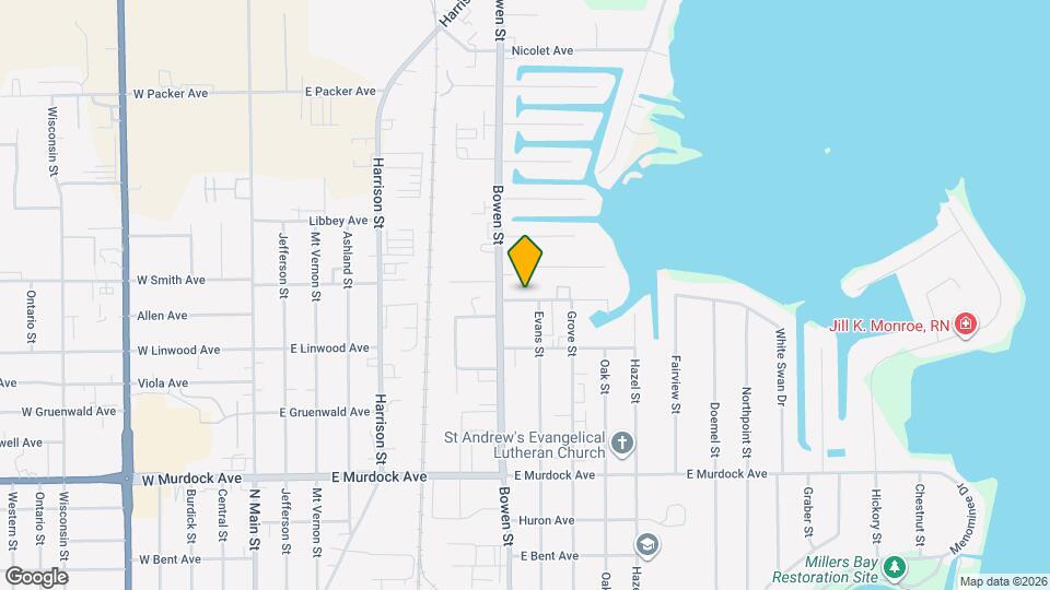 836 Greenwood Ct Map and Location Details