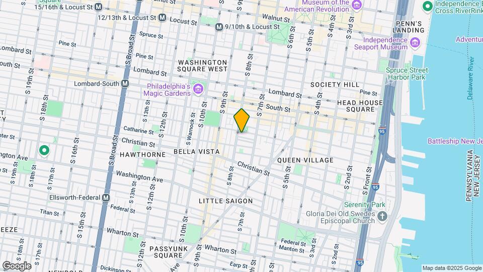 743 Clymer St Map and Location Details