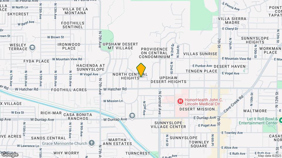 112 W Vogel Ave Map and Location Details