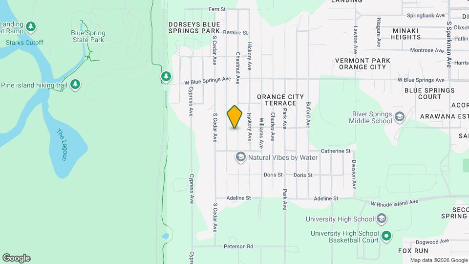 620 Chestnut Ave Map and Location Details