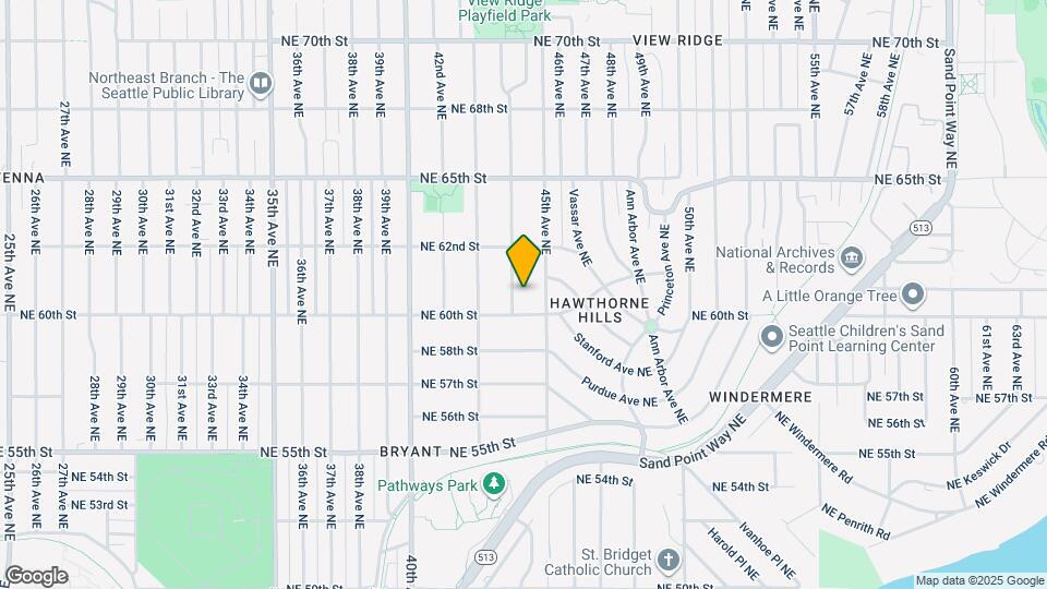 6016 44th Ave NE Mapa y Detalles de la Ubicación