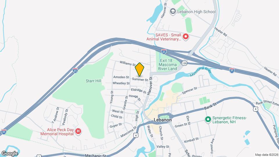 17 Summer St, Unit 2 Map and Location Details