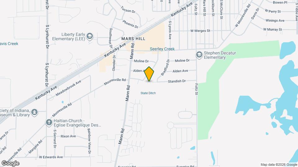 4315 Standish Dr Map and Location Details