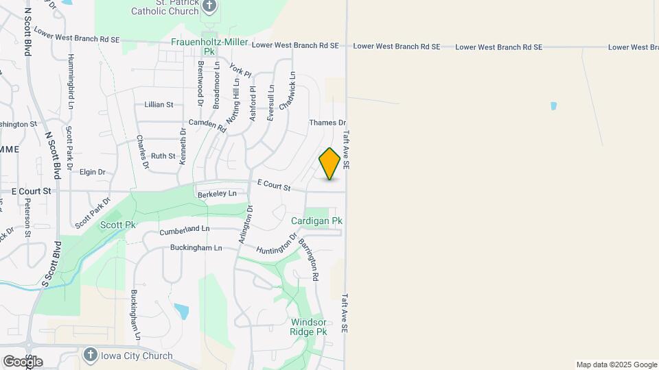 4922 E Court St Map and Location Details