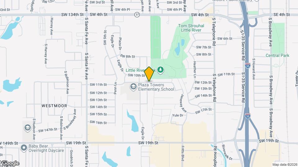 1200 Ridgeway Dr Map and Location Details