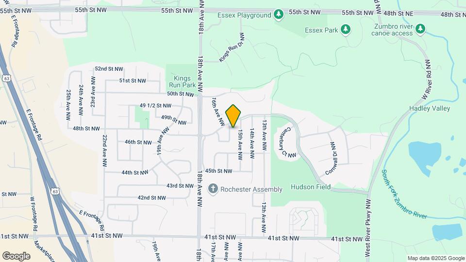 4710 Harvest Ct NW Map and Location Details