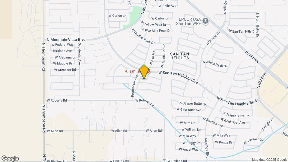 3410 W South Butte Rd Map and Location Details