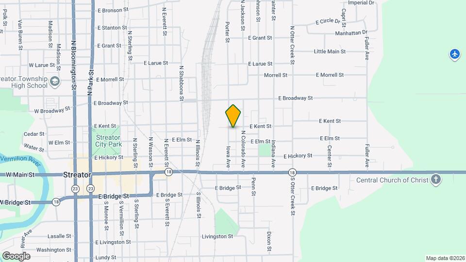 309 Iowa Ave Map and Location Details