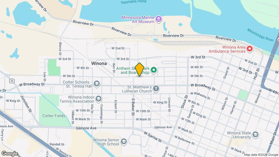 869 W 5th St, Unit 1 Mapa y Detalles de la Ubicación