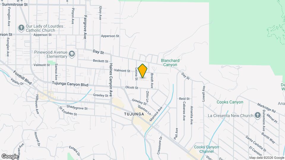 6541 Elmo St Map and Location Details