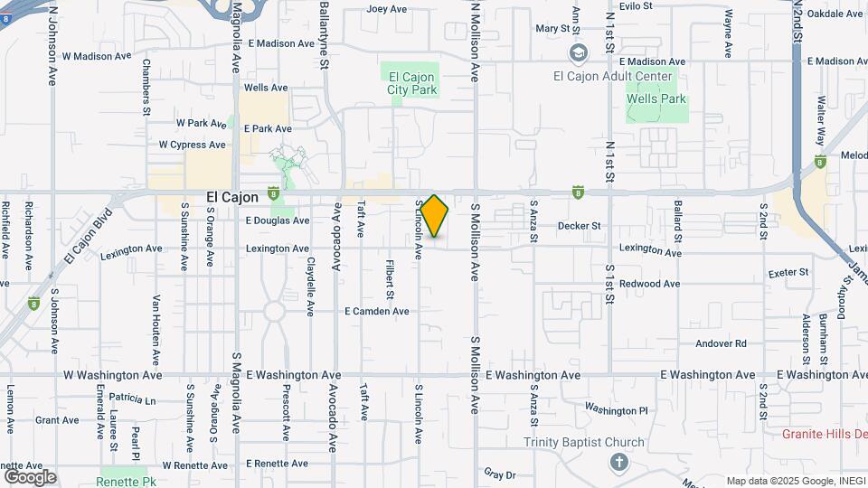 732 E Lexington Ave Map and Location Details