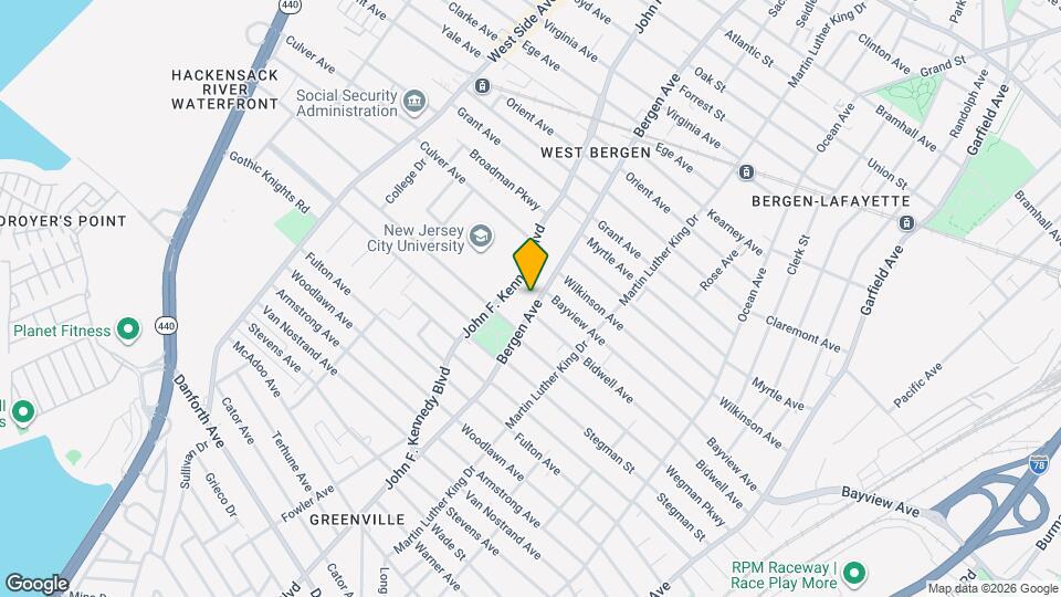 161 Bergen Ave, Unit 4B Map and Location Details