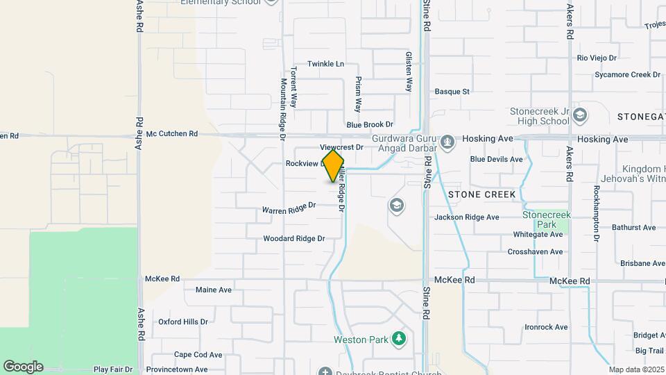 5408 Tejon Ridge Ct Map and Location Details