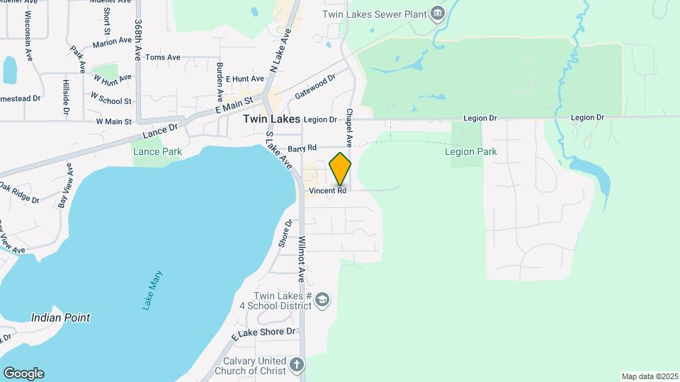 629-631 Vincent Rd Map and Location Details