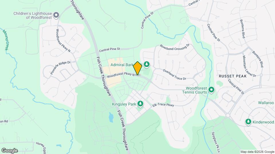 2708 Woodforest Pkwy N Map and Location Details