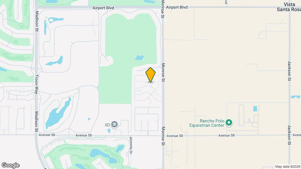 81890 Via Encinitas Map and Location Details