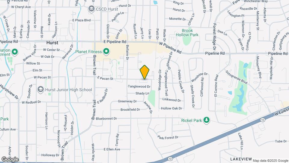 762 E Pecan St Map and Location Details