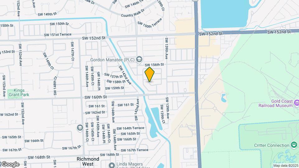 15635 SW 158th Terrace-Unit -156 Map and Location Details
